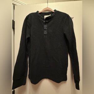 Goodfellow & Co Men's Black Henley Shirt - S